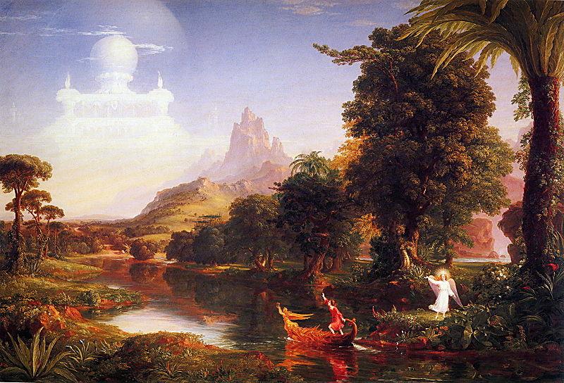 Thomas Cole The Voyage of Life Youth oil painting image